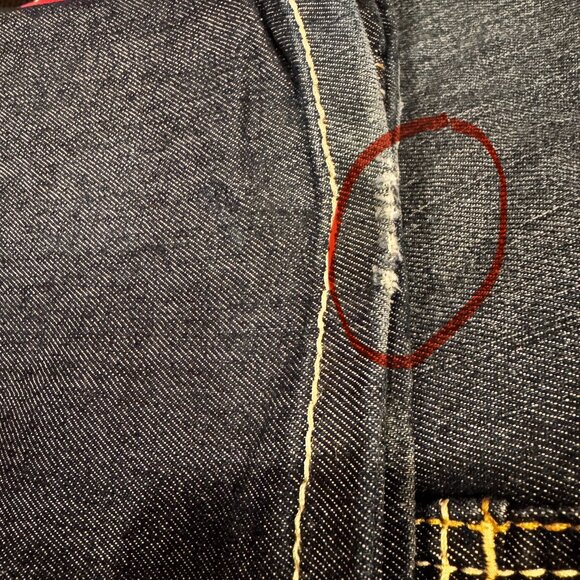 Ariat Rebar Riveter Bootcut Jeans Women's 30S Hallow Mid Rise Stretch Workwear - Picture 16 of 16